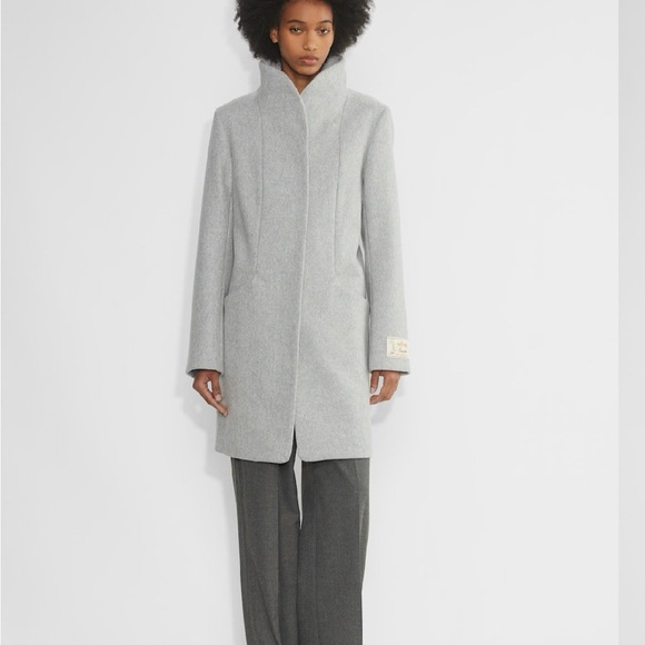 Wilfred Cocoon Wool Cashmere Coat - Picture 1 of 7